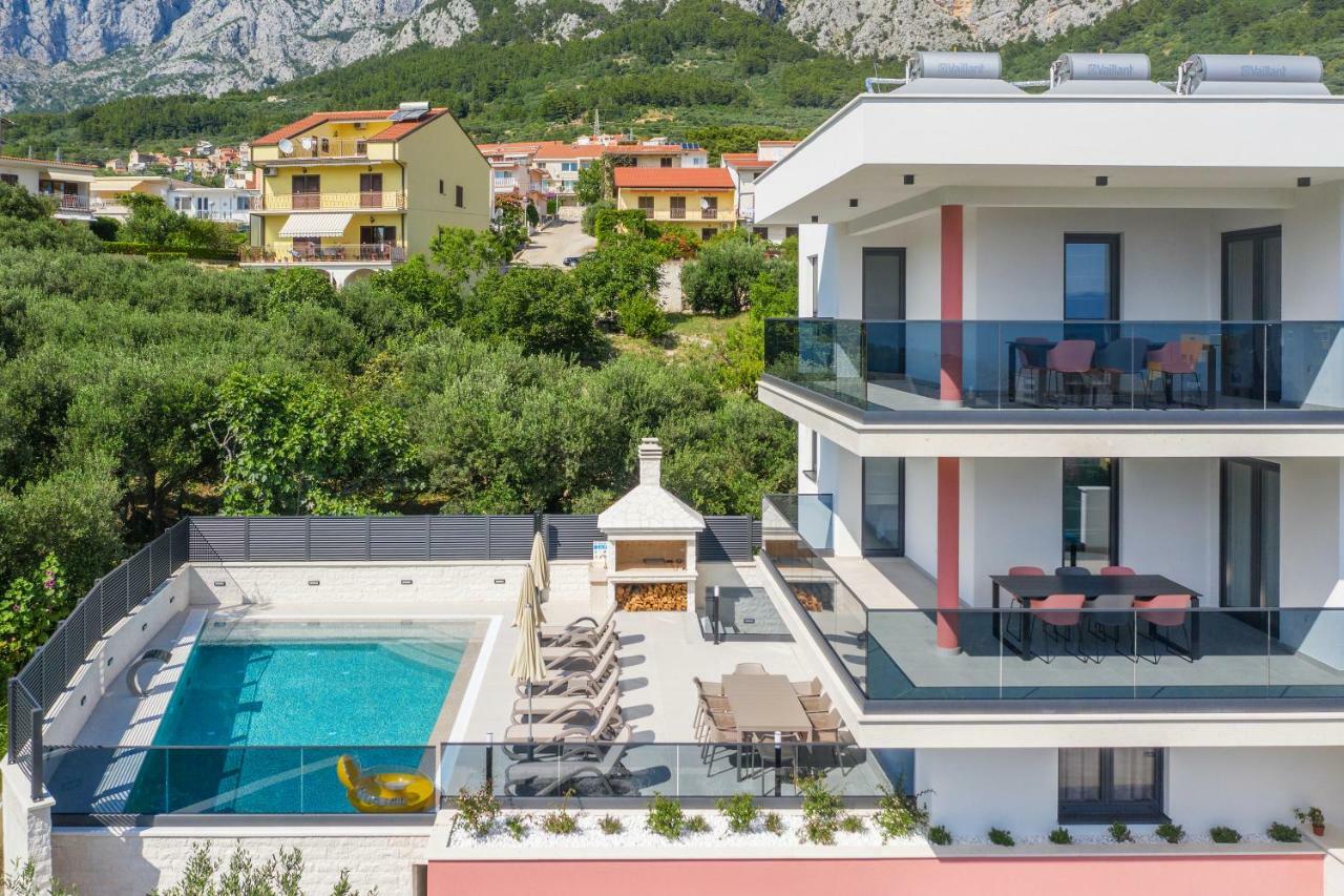 Villa Vid Apartments - Makarska Exklusiv Ngoại thất bức ảnh
